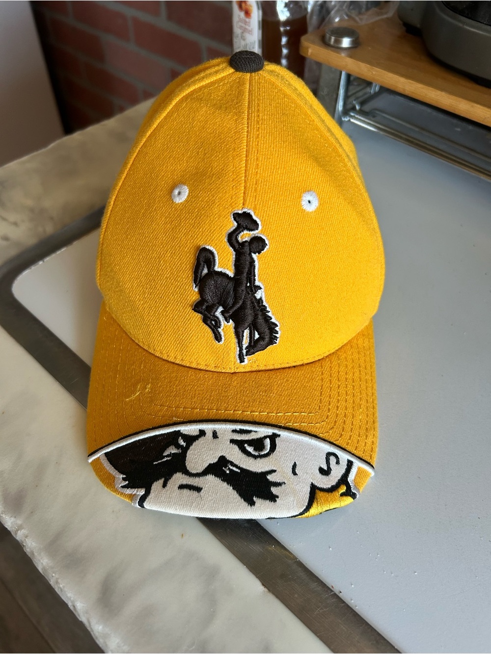 Embroidered Wyoming Cowboys Youth Hat Zephyr